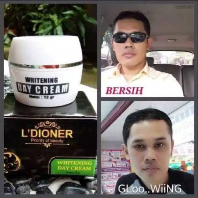 Crem L'DIONER Whetening Nigh Cream/Day Cream Whitening