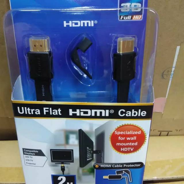 Kabel HDMI 2Meter Flat PX Ultra HD-2F