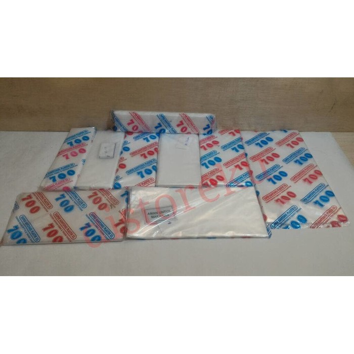 PE 700 10x20 plastik es batu seperapat kilo 1/4kg gula @130gr