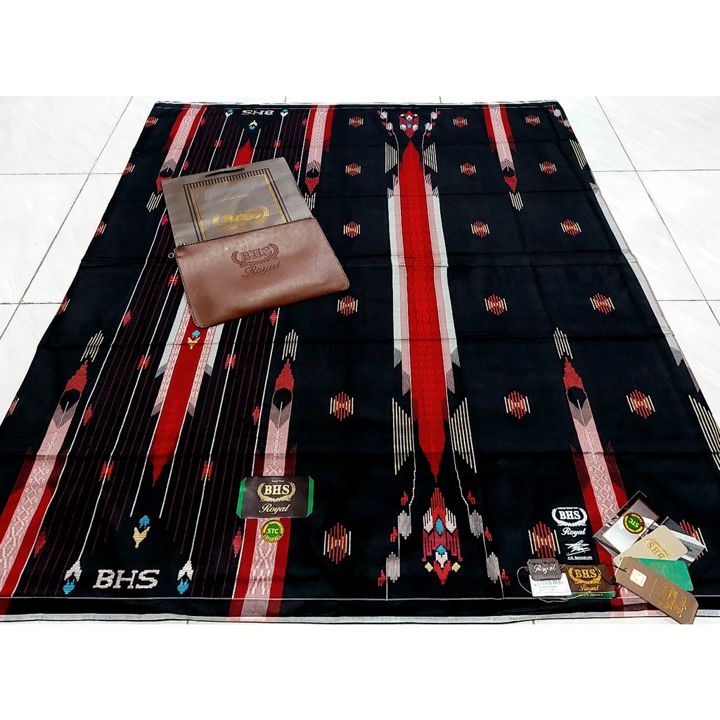 (Sold) Sarung BHS Royal STC Gold - BHS STC (Songket Tradisional Crepe) - BHS Original