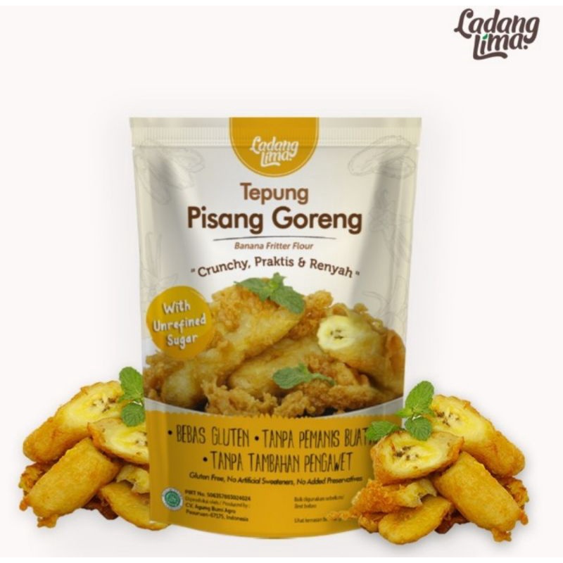 

Tepung Pisang Goreng Ladang Lima 200gr
