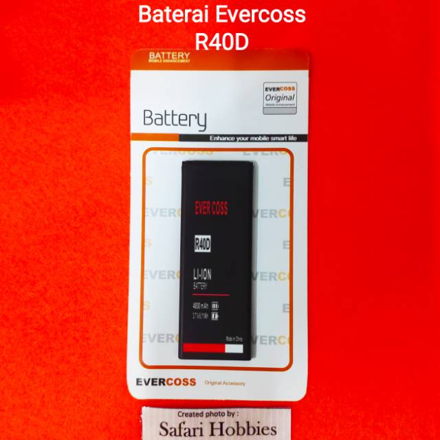 Baterai Evercoss R40D