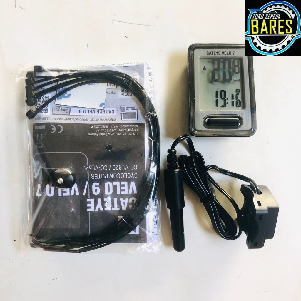 Speedometer / Odometer Sepeda Cat Eye Velo 7