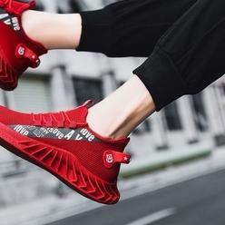 WAADOO Sport Shoes Pria D1 Sepatu Running Olahraga Merah