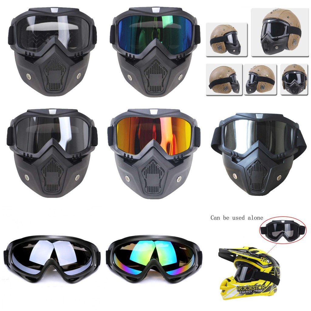 Kacamata Helm Mask Masker Goggle Bogo Motor Cross