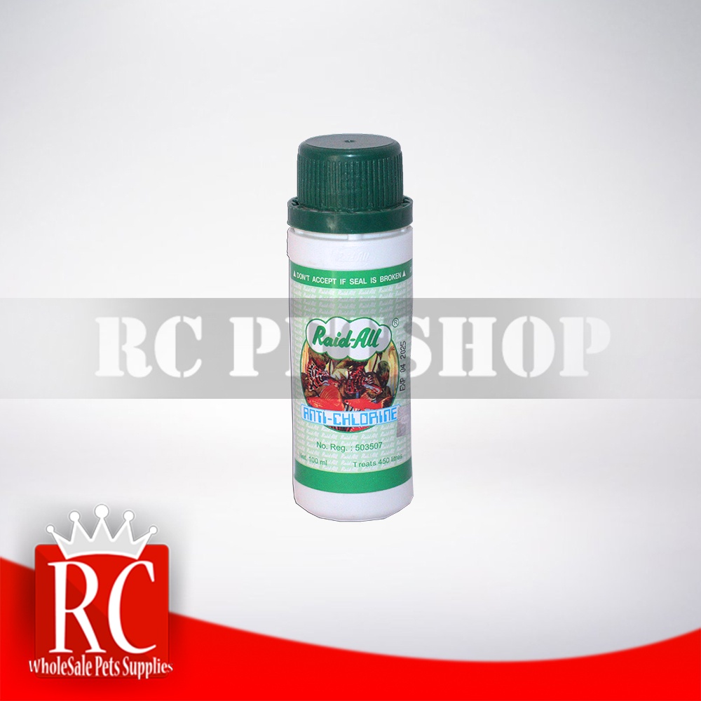 Obat Ikan Raid All Anti Kutu 100ml Raid-all Anti Tick 100 ml