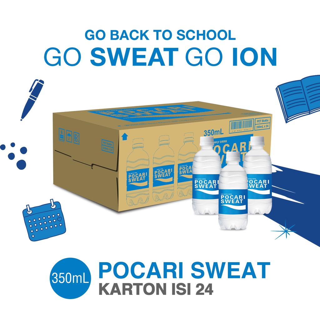 Pocari Sweat 350 ml Karton Isi 24