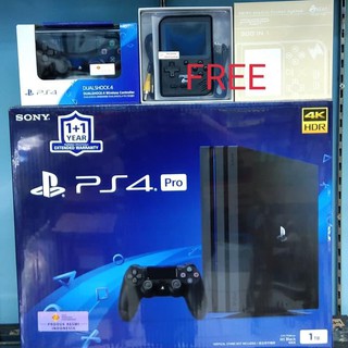 Bisa Cod Ps4 Pro 1tb Ps 4 Pro 1 Tb Original Baru Garansi Resmi Sony Ps4 Pro 2 Stik Promokode Shopee Indonesia