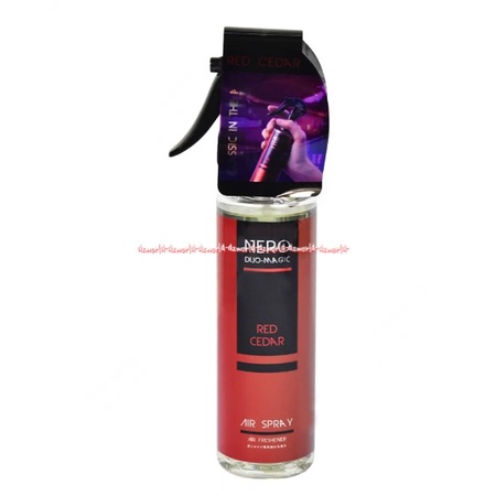 Flamingo Nero Duo Magic Air Spray Aroma Wangi Red Cedarwood Musk Sakura Men A F Pengharum Ruangan Flamingo Menghilangkan Bau Pada Ruangan Flaming Go Model Sprei Botol