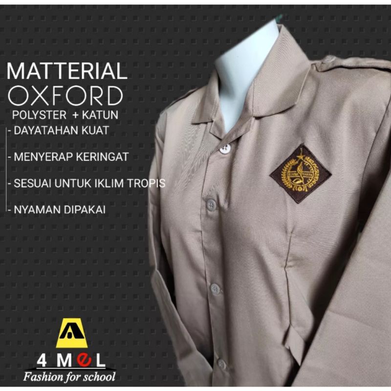 RB Baju Pramuka Kantong Bawah Seragam Sekolah SD/SMP/SMU/TERBAIK DAN TERLARIS/HIGH TWIS/Baju Pramuka