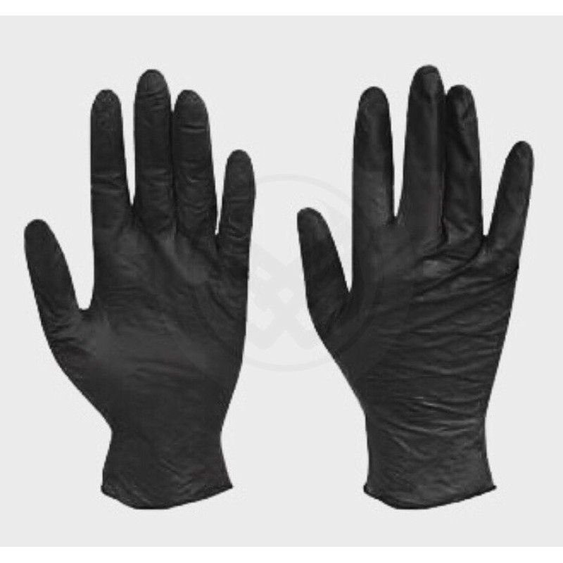 Black Latex Glove Shopee Indonesia