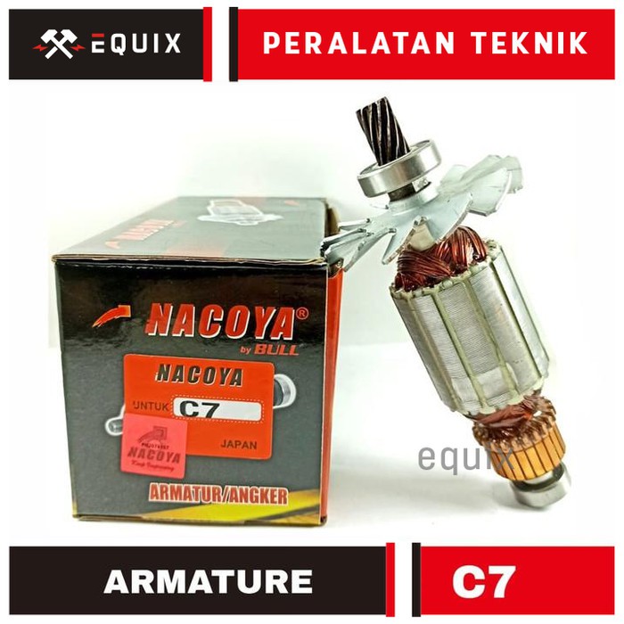 Armature C7 NACOYA anger mesin circular saw hitachi C7