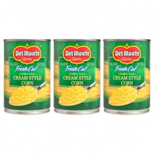 

DelMonte Cream Style Corn kaleng jagung bubur 420 g Free Bubble Wrap