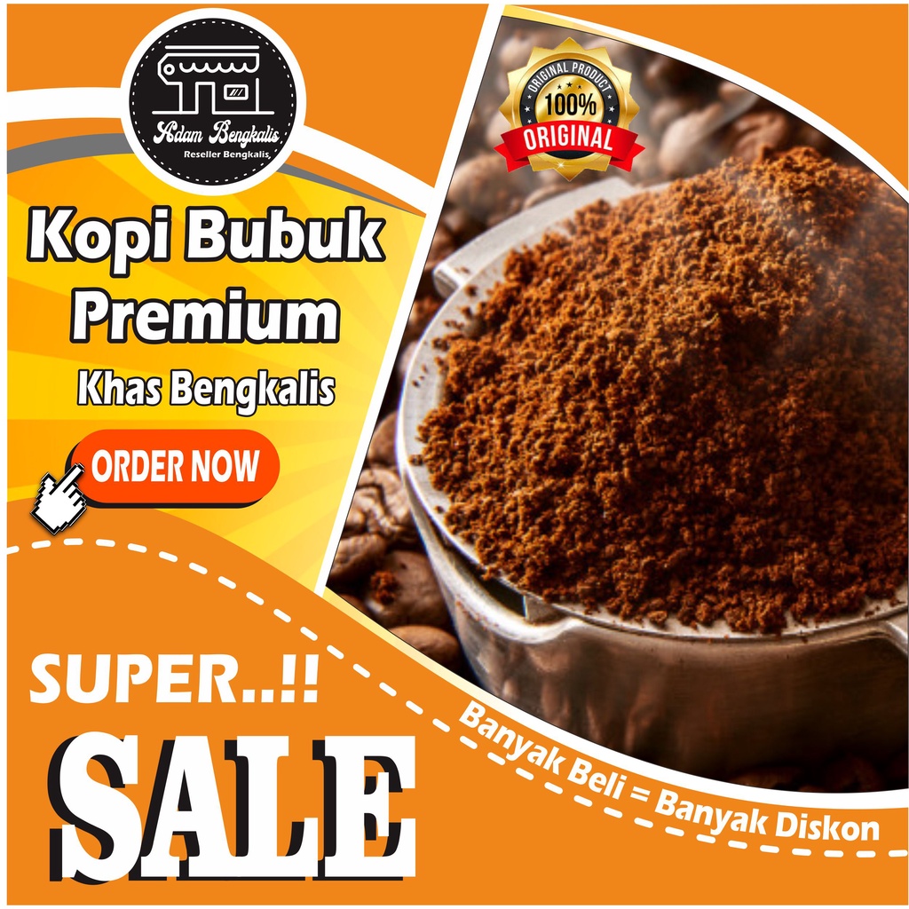 

Kopi Bubuk Premium Khas Bengkalis - Aroma khas dan Nikmat