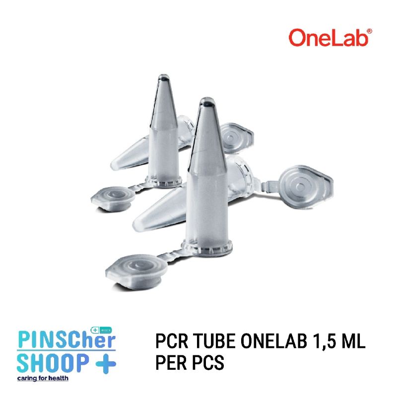 PCR TUBE 1,5 ML ONELAB PER PCS