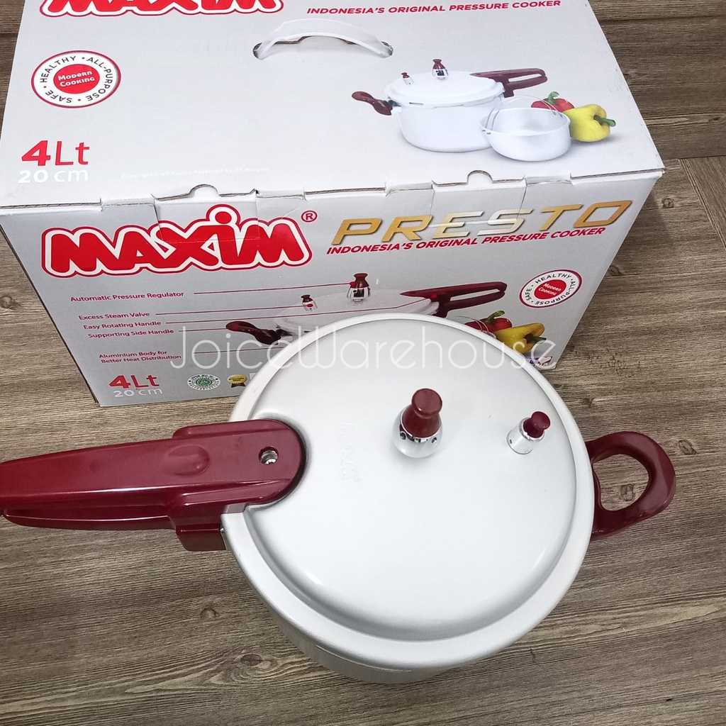 Panci Presto / Pressure Cooker 4 liter , 7 liter  Dan 12 liter Maxim