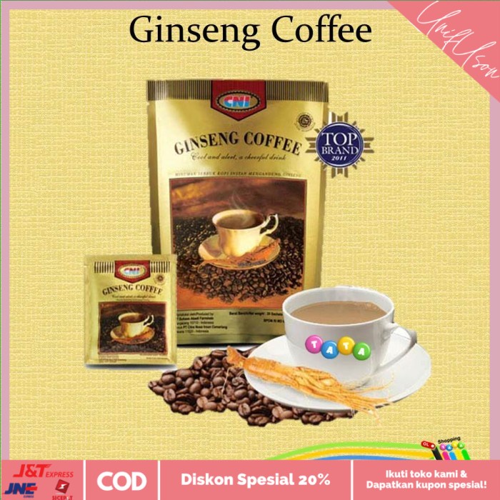 

⭐COD⭐ CNI Ginseng Coffee (Kopi Ginseng)