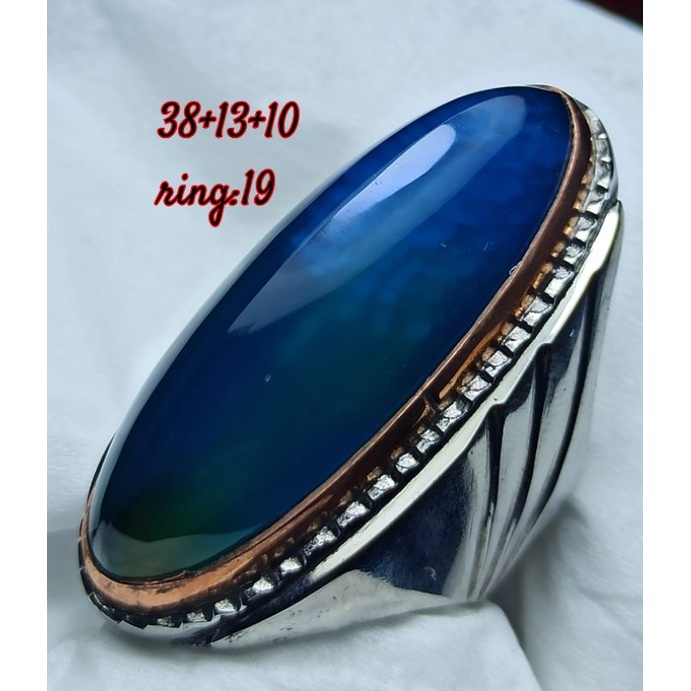 CINCIN BATU PANDAN BIRU LANGIT