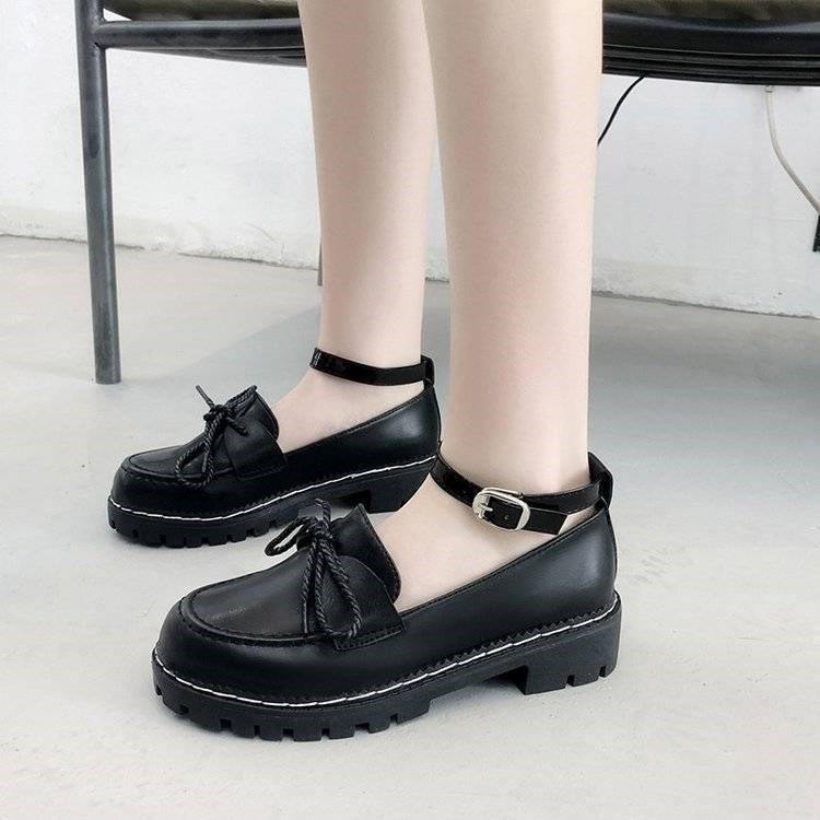 [ ORIGINAL IMPORT ] Sepatu Docmart Wanita Hitam Sepatu Oxford Wanita Import Premium Quality SI 144