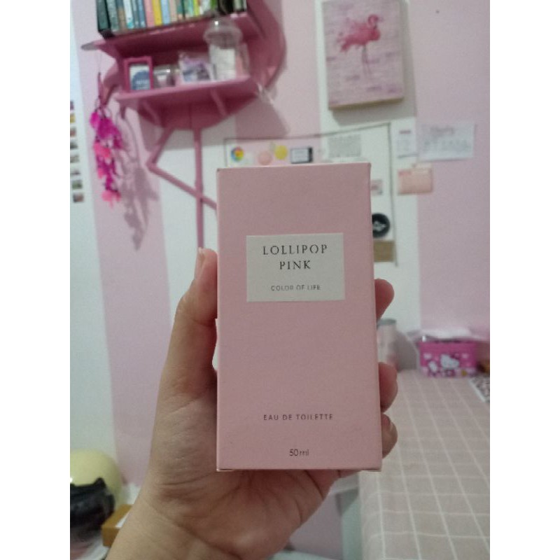 parfum miniso lollipop pink