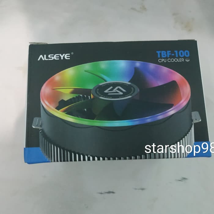 cpu cooler gaming alseye tbf-100 combo - fan processor multiplatform