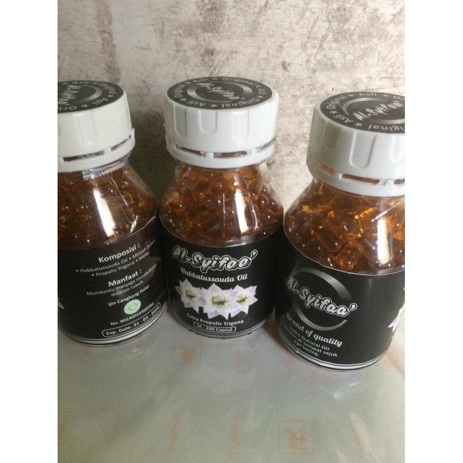 Unik Minyak Habatussaudah extra propolis trigona Diskon