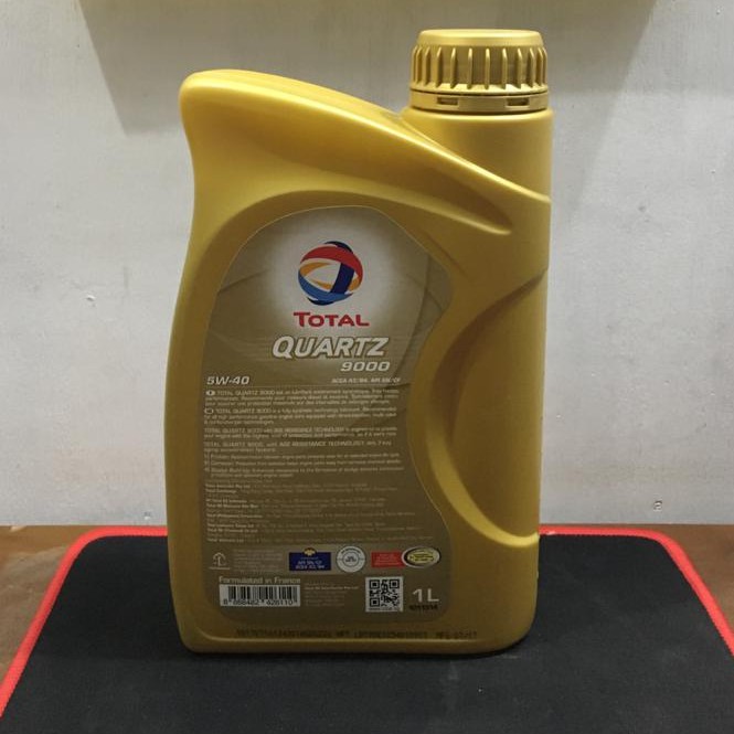 OLI TOTAL QUARTZ 9000 SN 5W-40 1L - OLI TOTAL QUARTZ 9000 5W40 1L