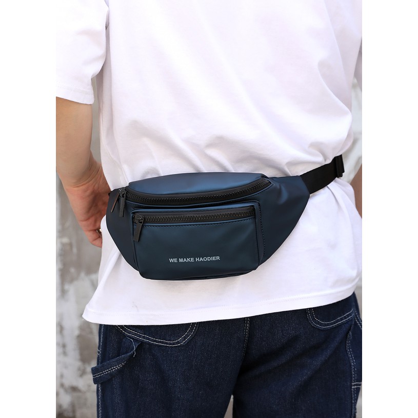 Tas Waistbag Murah Selempang Pria Wanita WaterProof