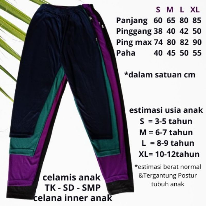 celamis Anak / Celamis Anak TK SD SMP