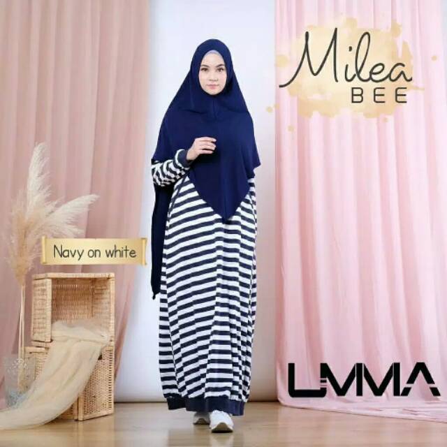 Gamis sporty Milea bee by umma syari