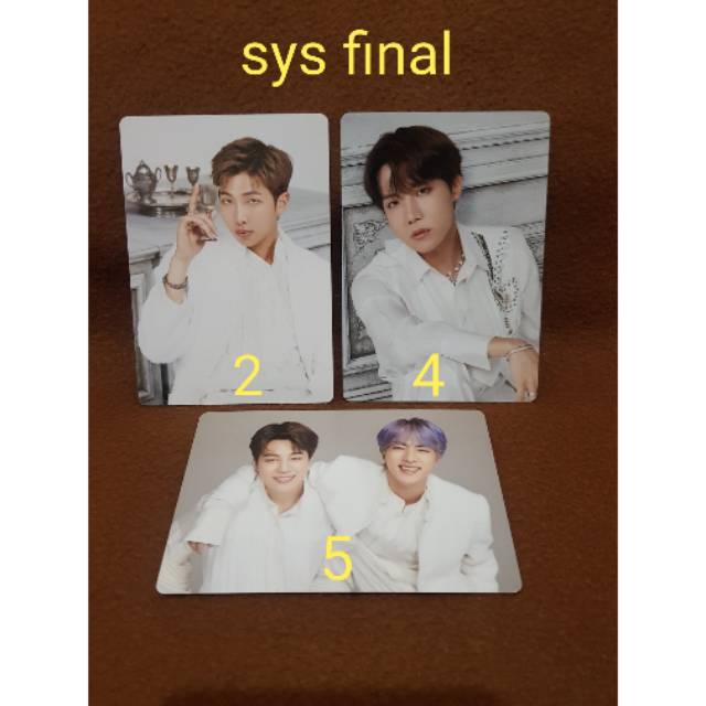 [OFFICIAL] BTS MINI PC SPEAK YOURSELF FINAL RM JHOPE UNIT