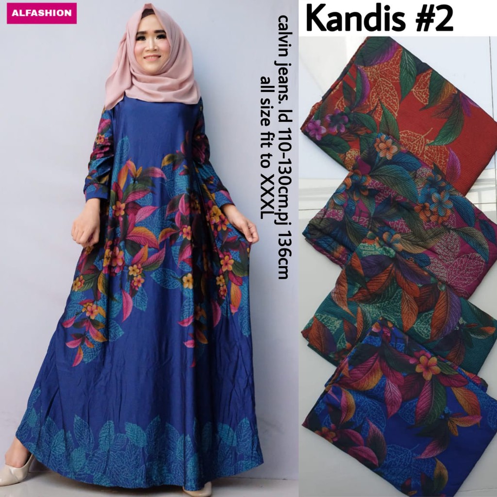 Kandis Gamis By Alfashion2 | Suplier Hijab Solo| Grosir