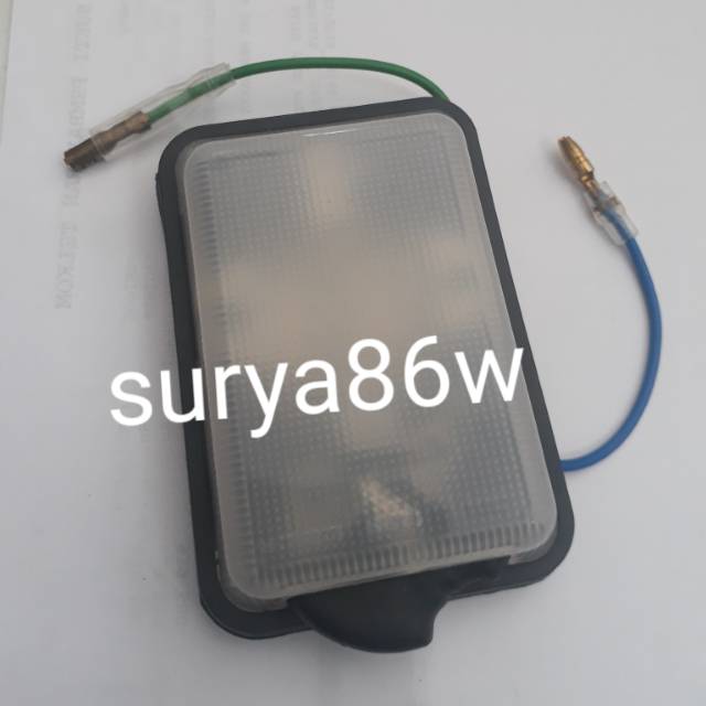 lampu plafon panther - lampu tengah mobil hitam atau abu