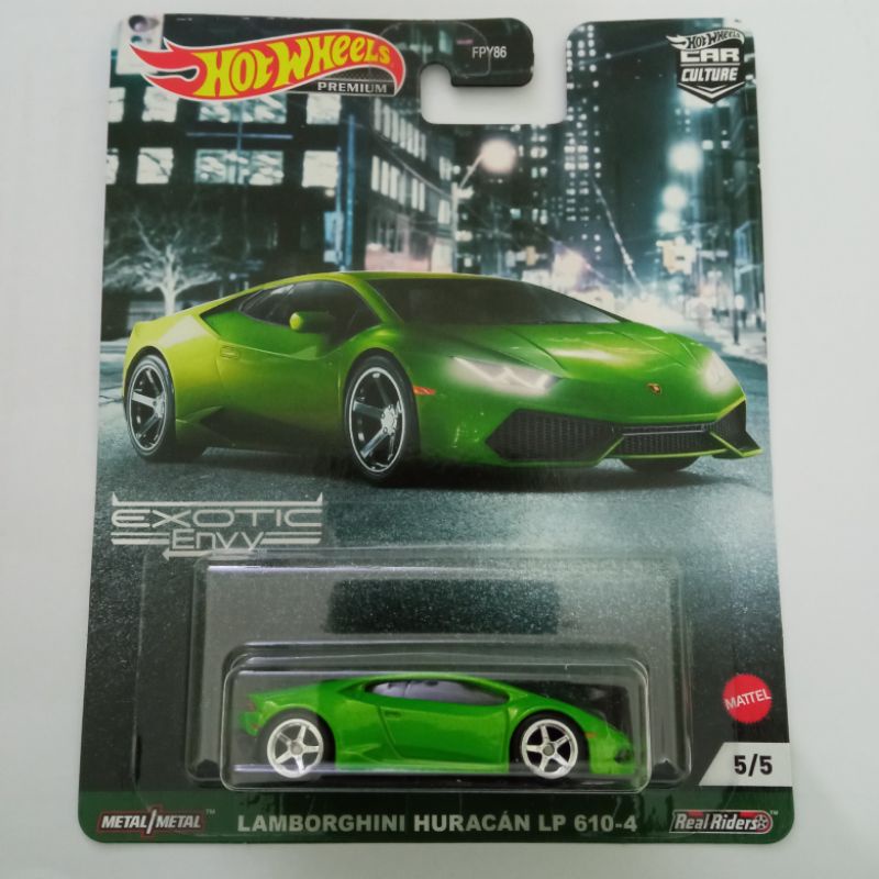 Hot Wheels Premium Exotic Envy