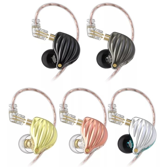 QKZ ZXK with Mic Super Perceptual Sound In Ear Monitor Earphone