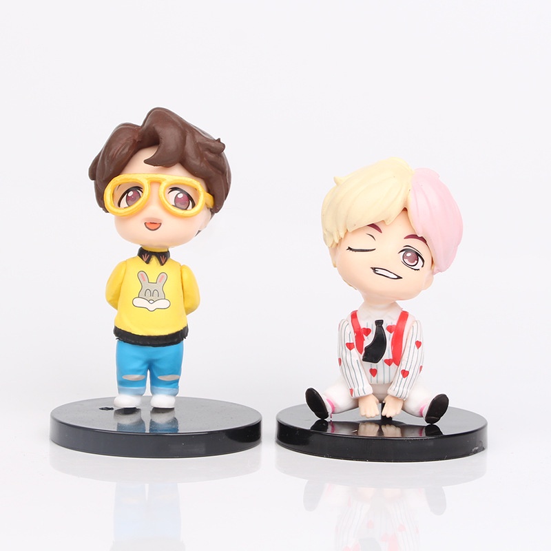 Action figure Bts Lucu Untuk Dekorasi Mobil