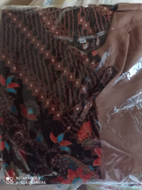 Atasan Batik Wanita Dolby Dolbi Dobby Doby Tenun Sutra Halus Best Seragam