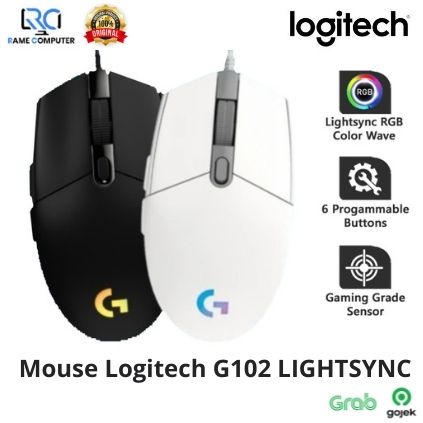 Mouse Logitech G102 LIGHTSYNC Black RGB