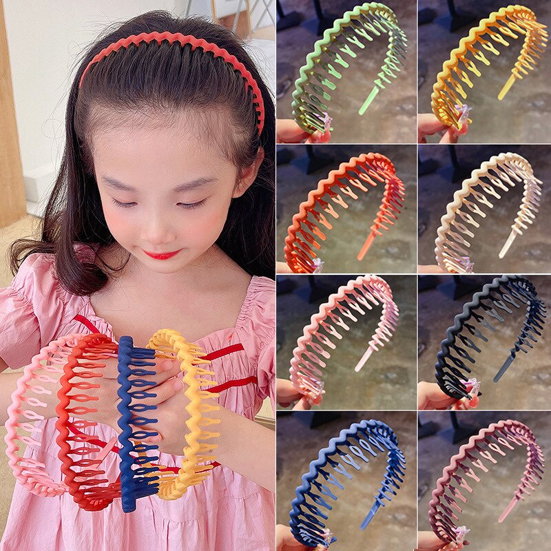 BANDO ANAK PEREMPUAN MODEL ZIGZAG DOFF WARNA SR101 BANDANA RAMBUT GONDRONG SIRKAM KUAT UNISEX BENDO MATTE PRIA WANITA KEKINIAN