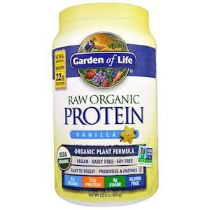 

BERKHASIAT GARDEN OF LIFE RAW ORGANIC PROTEIN ORGANIC PLANT FORMULA VANILLA 624 !!!
