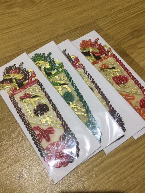 Souvenir Pembatas Buku Wayang