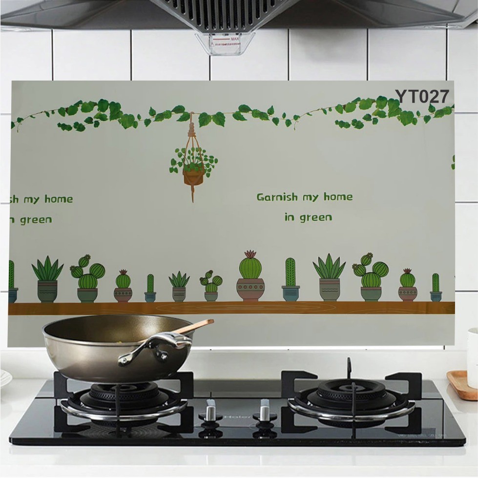 WALLPAPER STIKER DAPUR MURAH ANTI AIR / MINYAK 60CM X 1M WALLPAPER STIKER DAPUR TAHAN PANAS TERBARU BISA COD