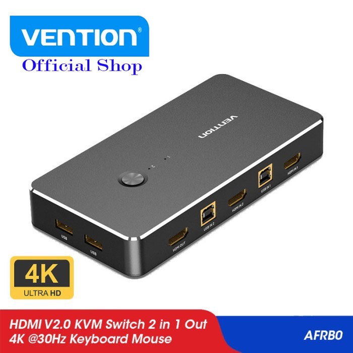 Vention HDMI KVM Switch USB 2.0 Printer Keyboard Mouse