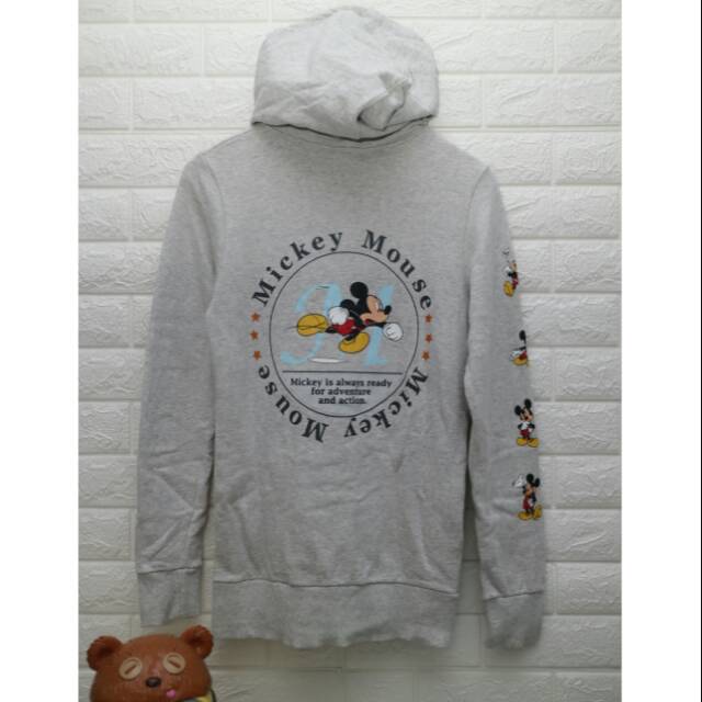 DISNEY MICKEY MOUSE ZIP HOODIE - SIZE M (SECOND ORIGINAL)