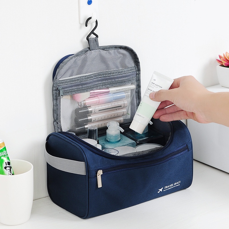WJ1478 Tas Organizer Kosmetik Toiletries Travel Bag Tas Peralatan Mandi Portable