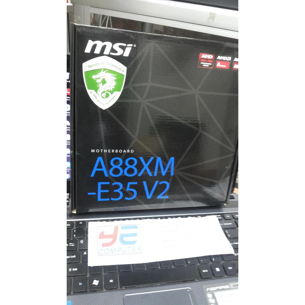 BEST SELLER MSI A88XM-E35 V2 (FM2+, AMD A88X, DDR3, USB3) YE COMPUTER