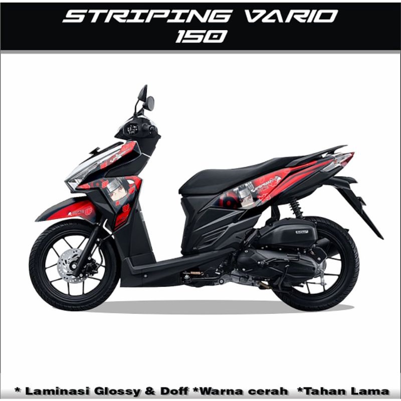 STIKER STRIPING VARIASI HONDA VARIO LED 150#ANIME