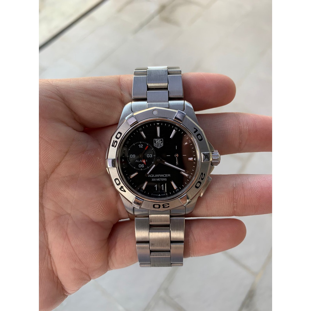 [SIAP KIRIM] JAM TANGAN PRIA TAG HEUER AQUARACER ORIGINAL 100 % GRANDE DATE ALARM AUTHENTIC