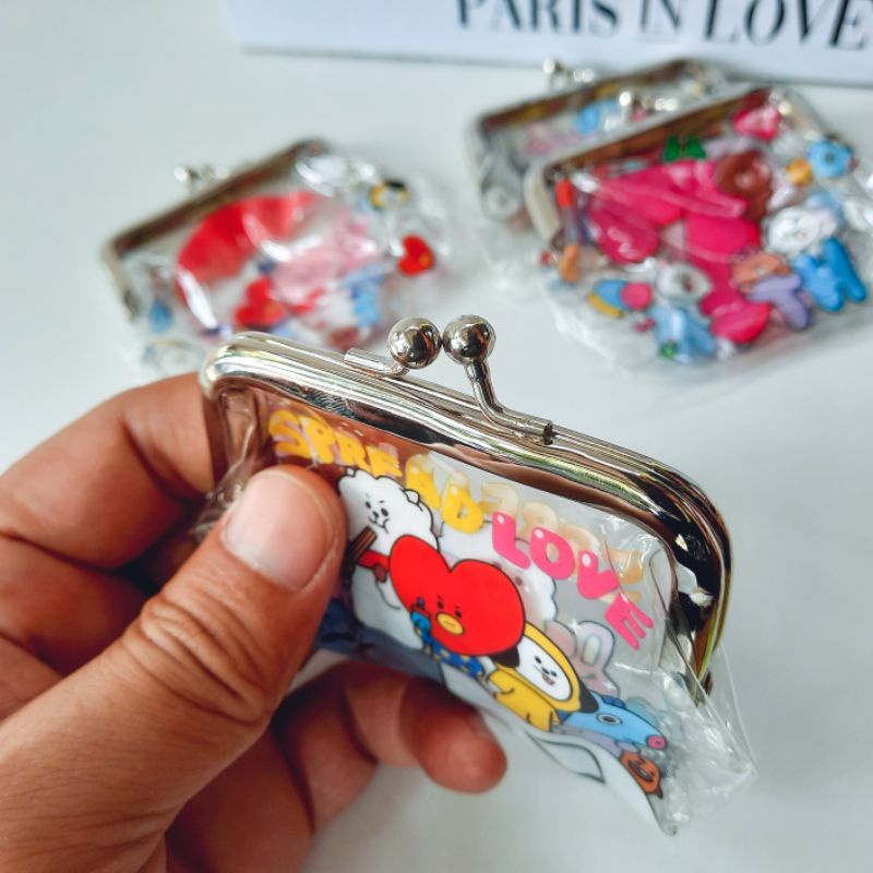 Dompet Koin BTS Korean Style Import Best Seller