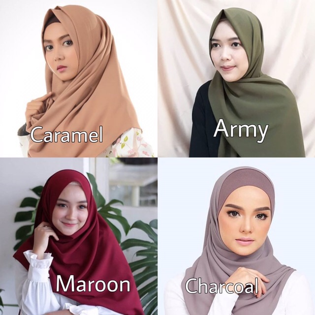  Jilbab  Pashmina  Diamond Army  Voal Motif